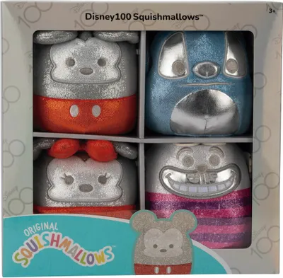 Image de Jazwares - Squishmallows Disney Zestaw 4 Pluszaków 12cm Maskotka Premium