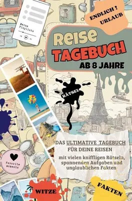 Immagine prodotto di Mein erstes Reisetagebuch für Kinder ab 8 Jahren