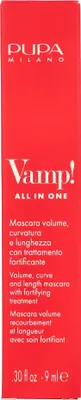 Zdjęcie produktu dla Pupa Milano Vamp! All In One Tusz do rzęs 101 Black, 9 ml