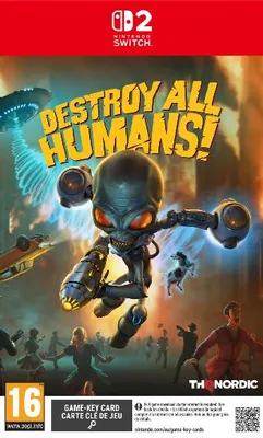 Produktbild von THQ Nordic Destroy All Humans!, Nintendo Switch 2, T (Jugendliche), Physische Medien