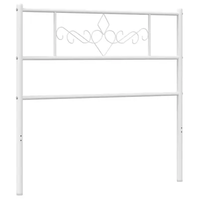 Produktbild von "Winteraktion" Kopfteil Metall Weiß 100 cm - Kopfteile CC15533