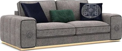 Produktbild von Luxus Couch Polstermöbel Polster Sofa Textil Couchen Wohnzimmer Neu Zweisitzer