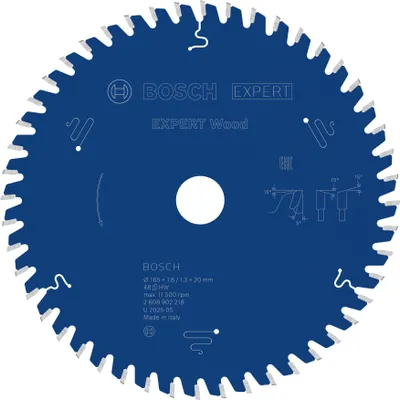 Produktbild von EXPERT Wood Kreissägeblatt, 165x20 mm, Z48