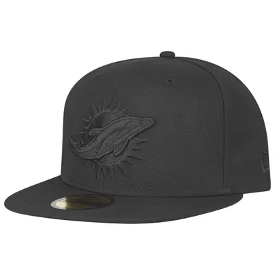 Produktbild von New Era 59Fifty Cap - NFL BLACK Miami Dolphins - 7 1/4