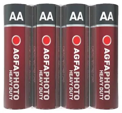 Productafbeelding van AgfaPhoto zinkbatterij, 1,5V, type R06/AA, verpakking met 4 stuks