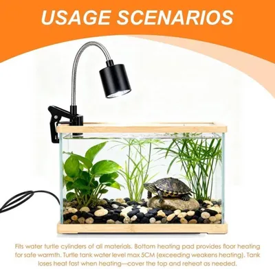 Heizmat für Terrarium - Einstellbare Temperatur 15x28 cm