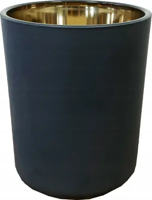 Produktbild von Glamour Glaskerzenhalter für Teelicht blau 12,5x10