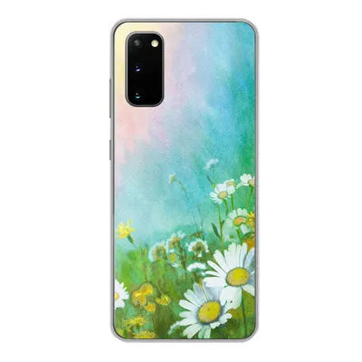 Produktbild von MuchoWow® Handyhülle Schutzhülle Hülle für Samsung Galaxy S20 Gänseblümchen - Sonne - Sommer Silikon Softcase Handy Hülle - Bild