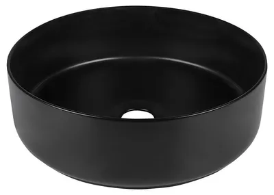 Produktbild von Differnz Aufsatzwaschbecken Mira 36,5 x 36,5 cm schwarz matt 38.010.52