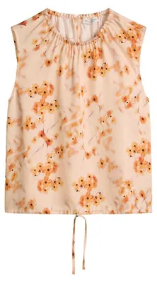 Produktbild von Ärmelloses Print-Bluse regular