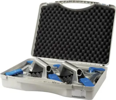 Immagine prodotto di Set di sollevatori a ventosa portata 100kg diametro testa 120mm 3 teste alluminio 2 pz/set VERIBOR