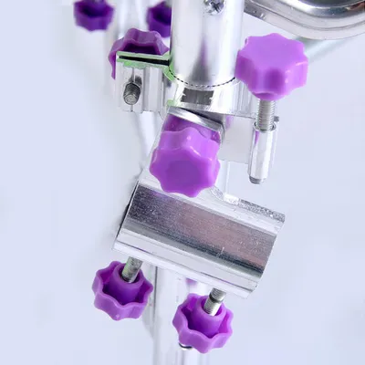 Image de Support de canne à pêche en alliage d'aluminium (violet)