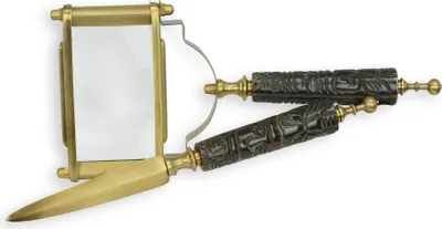 Produktbild von Eine Lupe und ein Brieföffner Replikat Retro Design Dekoration