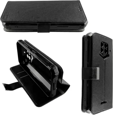 Image de Etui style livre pour Oukitel WP15 noir