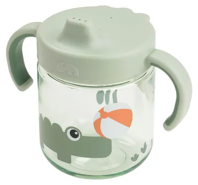 Image de Tasse d'apprentissage Done by Deer avec bec et poignées Playground - Vert