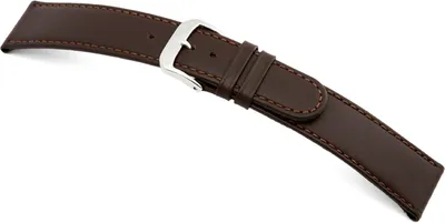 Produktbild von Happel Lederband Louisville 14mm mokka glatt