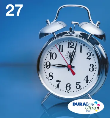 Zdjęcie produktu dla Epson Alarm clock Multipack 3-clr 27 DURABrite Ultra Ink EasyMail, Standardowa wydajność, Cyjan, Purpurowy, Żółty, Tusz na bazie pigmentu, 3,6 ml, 1 szt., Multipak