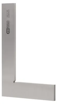 Produktbild von KS Tools 300.0258, Zimmermannswinkel, Edelstahl, Stahl, DIN 875/2, 25 cm, 16,5 cm