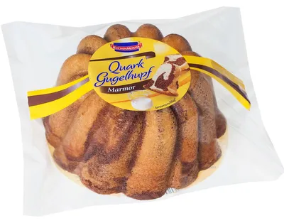 Immagine prodotto di KuchenMeister Quark Gugelhupf in marmo al gusto di cioccolato fine 250g