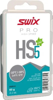 Produktbild von SWIX HS5 -10°C/-18°C 60g Skiwachs grün