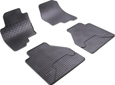 Produktbild von Rigum Gummi Fußmatten Set für Nissan Pathfinder, Bj. 2006- + Navara, Bj. 2005-