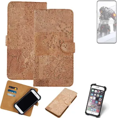 Produktbild von K-S-Trade Hülle kompatibel mit Oukitel WP35  Kork Handyhülle Cover  Schutzhülle TPU Case Bumper in Hellbraun, (1x)