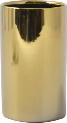 Produktbild von Spirella Zahnputzbecher Zahnbürstenhalter Tube 7 x 11,5 cm Gold
