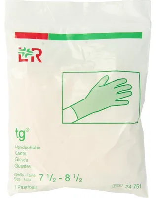 Productafbeelding van Tg Handschoen maat 7.5/8.5 volwas senen (1 paar)