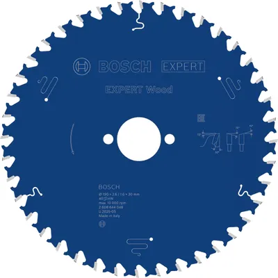 Imagen del producto de EXPERT, disco de sierra circular para madera, 190x2,6/1,6x30 mm, Z40