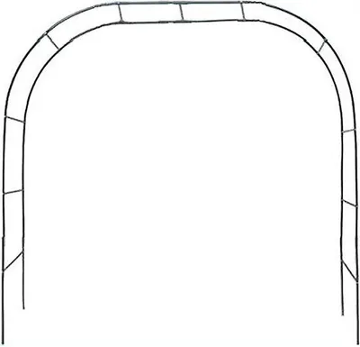 Produktbild von Famanu Gartenbogen aus Metall - stabil und elegant für Kletterpflanzen