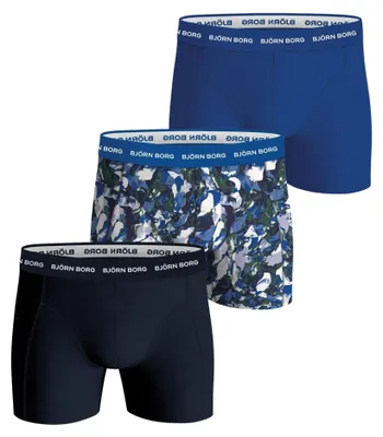 Produktbild von Björn Borg Baumwolle Stretch Boxershorts Herren (3-pack)