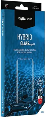 Produktbild von Ms Hybridglass Edge 3D Iphone 7/8 Weiß/Weiß Hybridglas