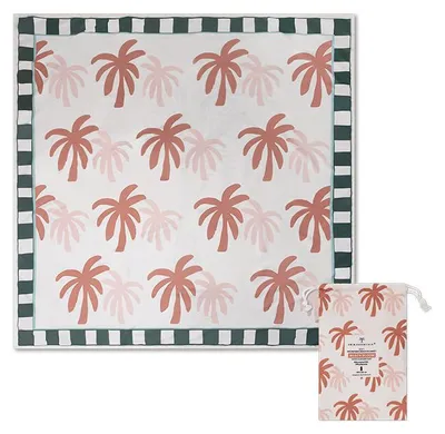 Produktbild von Swim Essentials Mikrofaserhandtuch – Mehrfarbig – Palme – 180 x 180 cm