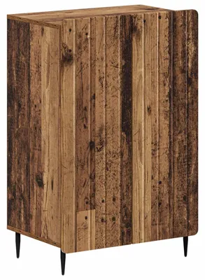 Produktbild von Schuhschrank ZWOLLE 59,5 x 39,5 x 91,5 cm Holzwerkstoff Altholz