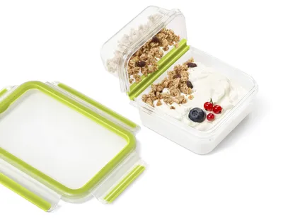 Obrázek produktu pro EMSA 518103, 0,6 l, Průhledná, Polypropylen (PP), Termoplastický elastomer (TPE), Německo, 135 mm, 195 mm