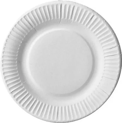 Produktbild von Teller, Pappe "pure" rund Ø 23 cm weiss extra stark
