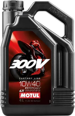Produktbild von MOTUL 300V Factory Line Road Racing 4T Motorenöl - 10W40 4 l