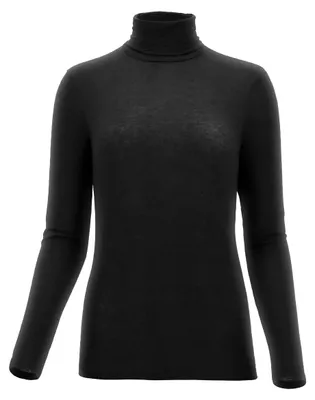 Produktbild von Perfect Line Cashmere - Rollkragen lange Ärmel - M - Schwarz
