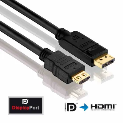 Immagine prodotto di PURELINK Cavo da DisplayPort a HDMI PureInstall 7,50 m