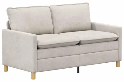 Produktbild von vidaXL Sofa Creme 156 x 81 x 87,5 cm Polyester