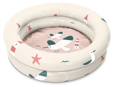 Produktbild von Aufblasbarer Babypool Kinderpool Planschbecken - 60 cm - Kompakt - Für Garten und Terrasse
