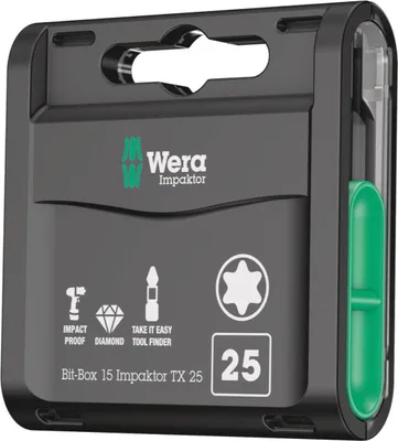 Immagine prodotto di Wera Bit-Box 15 Impattatore TX