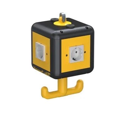 Obrázek produktu pro Napájecí jednotku IP20 vybavte rukojetí - Kombinace CEE-zásuvka s možností zavěšení IP20 VH-4 4SD