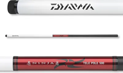 Produktbild von DAIWA Ninja Telepole, 5m, 16,4ft, 5 Teile, Teleskopische Stipprute, 11628-510