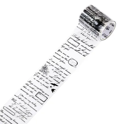 Immagine prodotto di Adesivi trasparenti vintage per scrapbooking, ideali per progetti fai-da-te