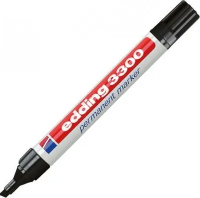 Produktbild von Dauermarker Edding 3300 Schwarz 10 Stück