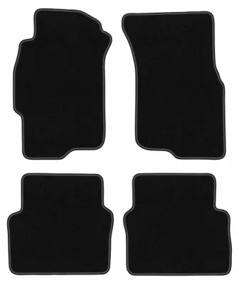 Produktbild von Velours-Fußmatten für Rover 400/ 45 1998-2005 (Limousine) – 4-tlg, Schwarz, passgenau – Wielganizator BASIC