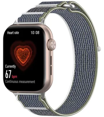Obrázek produktu pro Pro Honor Watch 5 Nylonová elastická přezka se suchým zipem Náhradní řemínek Green