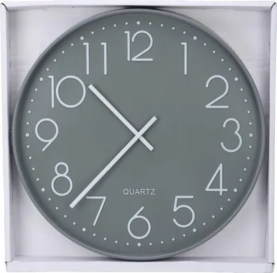 Produktbild von Wanduhr mit gut lesbarem Zifferblatt, Ø 50 cm