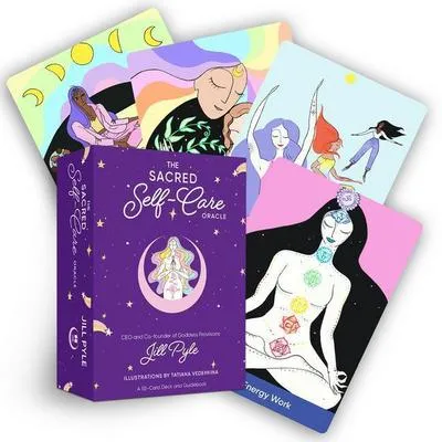 Obrázok produktu pre The Sacred Self-Care Oracle: A 55-Card Deck and Guidebook